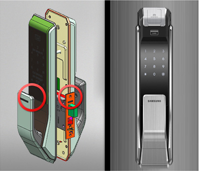 Samsung-SHS-P718-securing