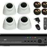 SET CH CCTV Kits Indoor CCTV DVR Surveillance Security IR Cameras font b System b font