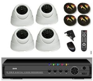 SET CH CCTV Kits Indoor CCTV DVR Surveillance Security IR Cameras font b System b font