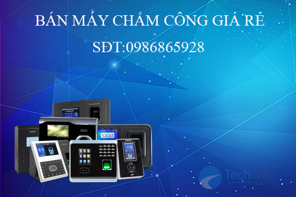 máy chấm công giá rẻ nhất ở VN